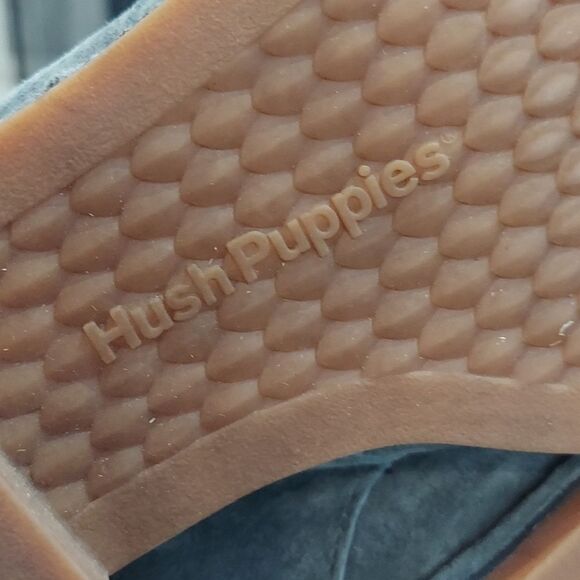 Hush Puppies Cyra Catelyn Gray Suede Chukka Boots Sz 8.5 - Picture 8 of 11